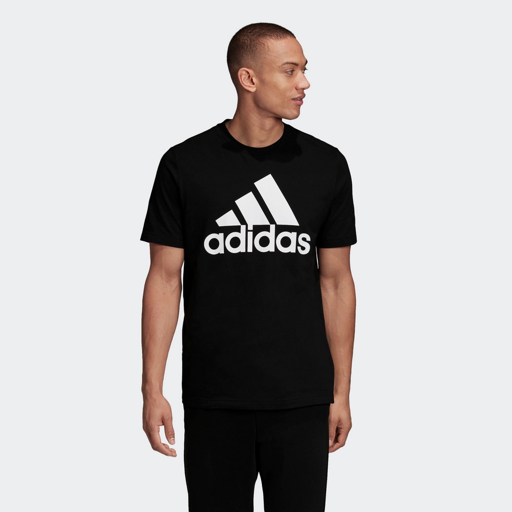 Футболка мужская Adidas MH BOS Tee S Черный photo 2