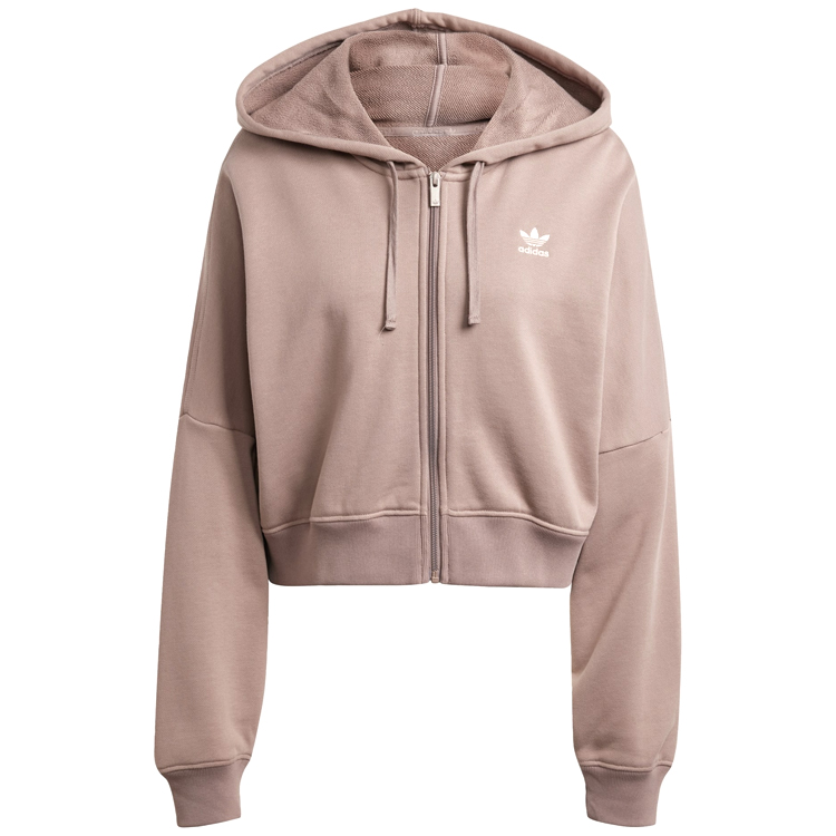 Hanorac Adidas ESS FZ HOODIE XXS Maro Femei photo 2