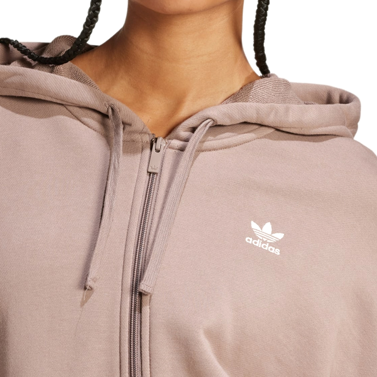 Hanorac Adidas ESS FZ HOODIE XXS Maro Femei photo 3