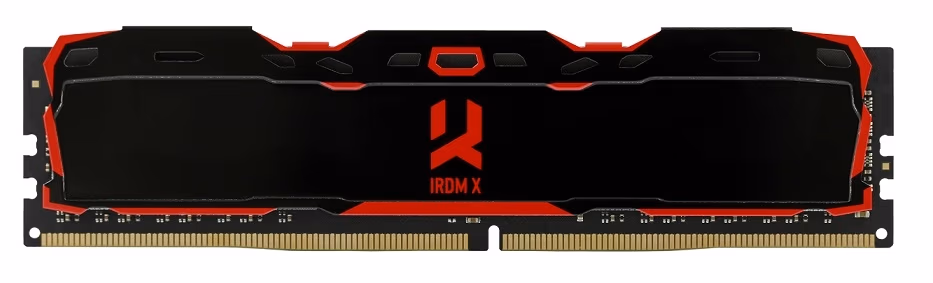 16GB DDR4-3000 GOODRAM Iridium X, PC24000, CL16, Latency 16-18-18, 1.35V, 1024x8, Aluminium BLACK heatsink