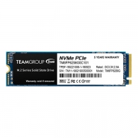 M.2 NVMe SSD 256GB Team Group MP33, Interface: PCIe3.0 x4 / NVMe1.3, M2 Type 2280 form factor, Sequential Reads 1600 MB/s, Sequential Writes 1000 MB/s, Max Random 4k Read 160K / Write 200K IOPS, SLC Caching, ECC, NAND 3D TLC thumbnav 1