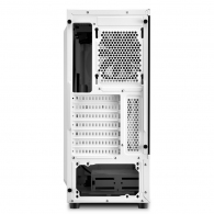Sharkoon RGB SLIDER White  ATX Case, with Side Panel of Tempered Glass, without PSU, Tool-free, Cable Management, Front Panel w/1xARGB LED Strip, Pre-Installed Fans: Rear 1x120mm, ARGB Controller, 2x3.5" / 5x2.5", 2xUSB3.0, 1xUSB2.0, 1xHeadphones, 1xMic,  thumbnav 3