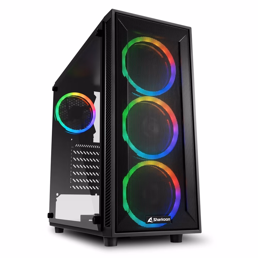Calculator ATOL PC1540MP - Gaming A-RGB#4 / IAMD Ryzen 7 / 32GB / 1TB SSD + 3TB / RTX4060 / Black 