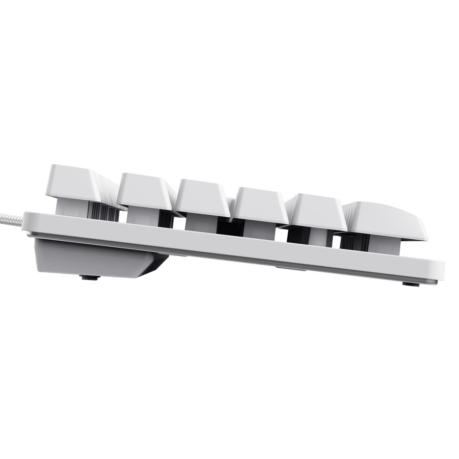 Tastatura Gaming Trust GXT 833W Thado TKL, USB, White photo 3