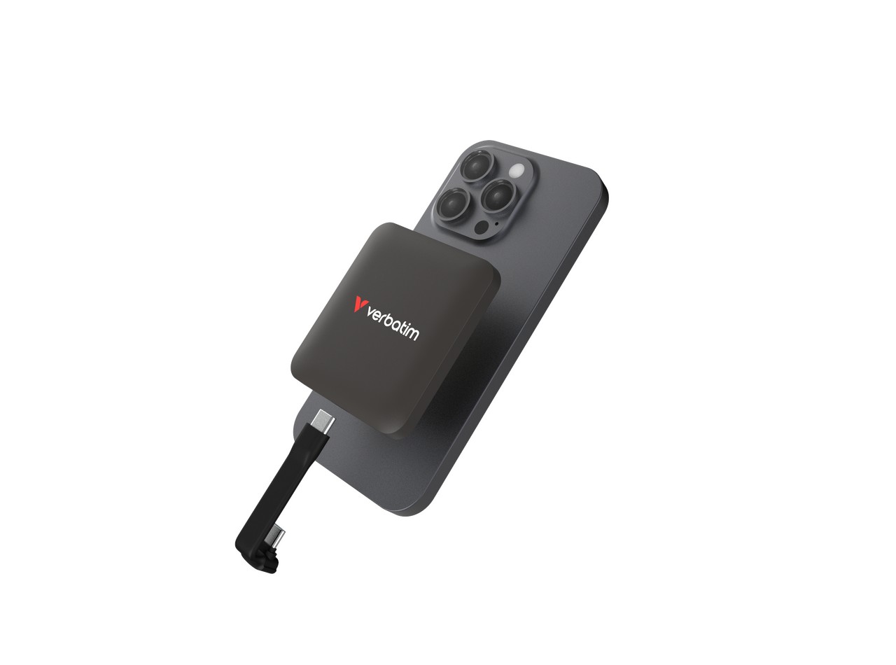 2TB Портативный SSD Verbatim Snapback, MagSafe, 1900 MB/s photo 2