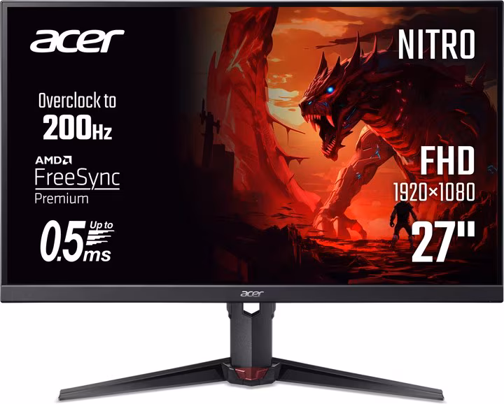 27.0” Игровой Монитор ACER Nitro KG270W5 UM.HX0EE.506]/ 240Hz / 0.5ms