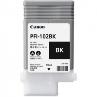 Ink Cartridge Canon PFI-102 B, black, 130ml for iPF500,510,600,605,610,650,655,700,710,720,750,755,760,765 thumbnav 1
