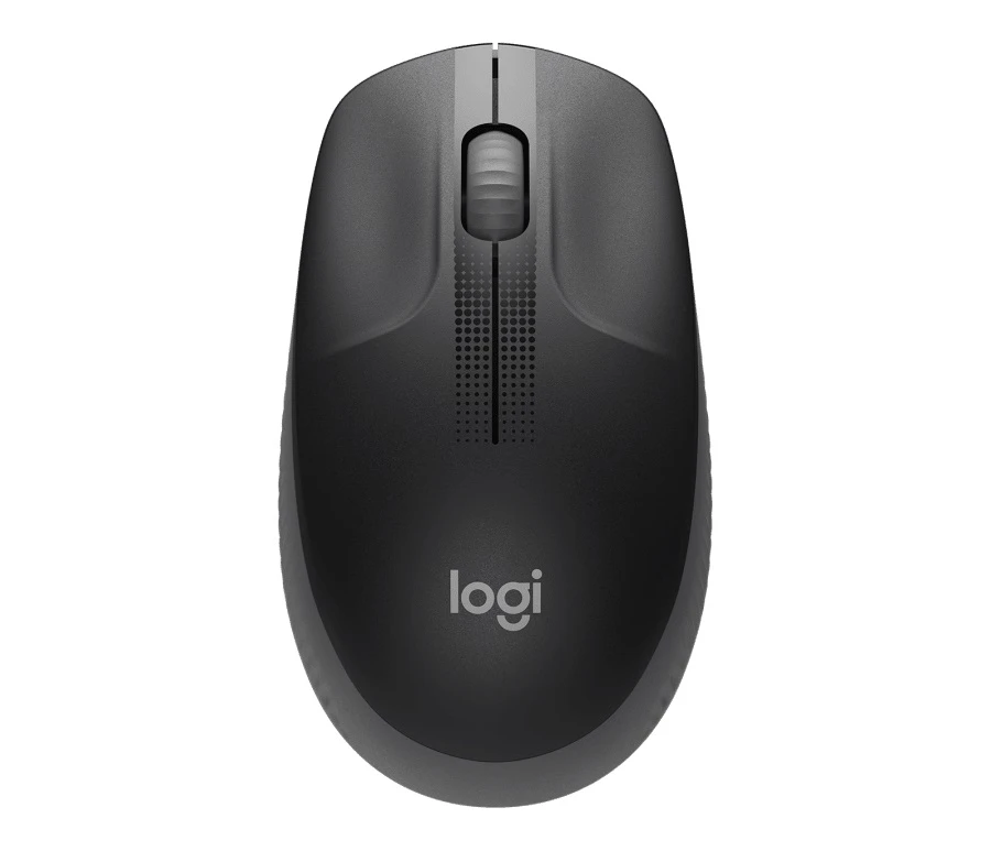 Logitech Wireless Mouse M190 Full-size - CHARCOAL - 2.4GHZ - EMEA - M190