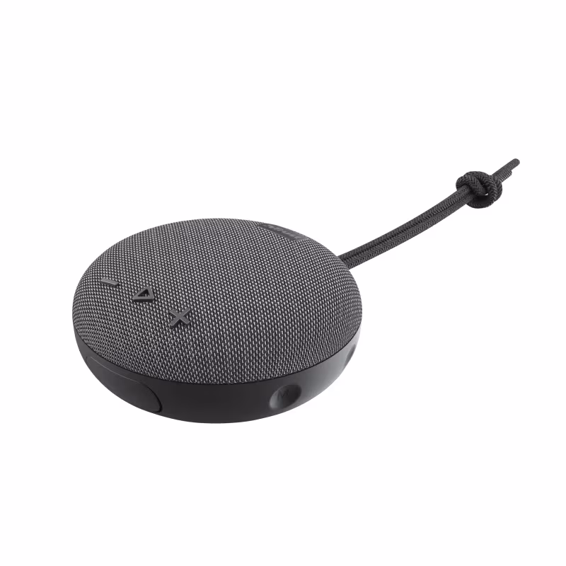 Компактная беспроводная Bluetooth-колонка Trust Miro Black / 5W / IPX7 / Up to 14 hours 
