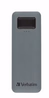 M.2 External SSD 512GB  Verbatim USB-C Executive Fingerprint Secure, Sequential Read/Write: up to 324/358 MB/s, Windows®, Mac, USB-C adapter included, Light, Portable, Durable, Ultra-compact aluminum housing