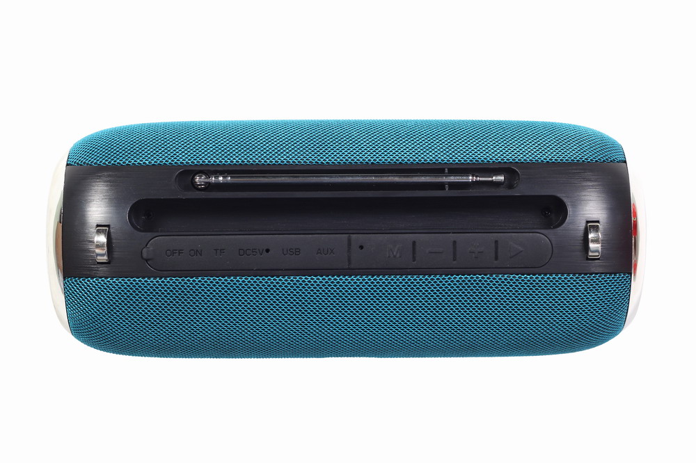 Boxa portabila Gembird SPK-BT-17-G, Green / 10W / Bluetooth / USB / microSD / 1200 mAh photo 3