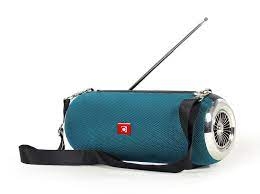 Boxa portabila Gembird SPK-BT-17-G, Green / 10W / Bluetooth / USB / microSD / 1200 mAh thumbnav 1