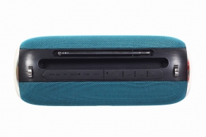Boxa portabila Gembird SPK-BT-17-G, Green / 10W / Bluetooth / USB / microSD / 1200 mAh thumbnav 3