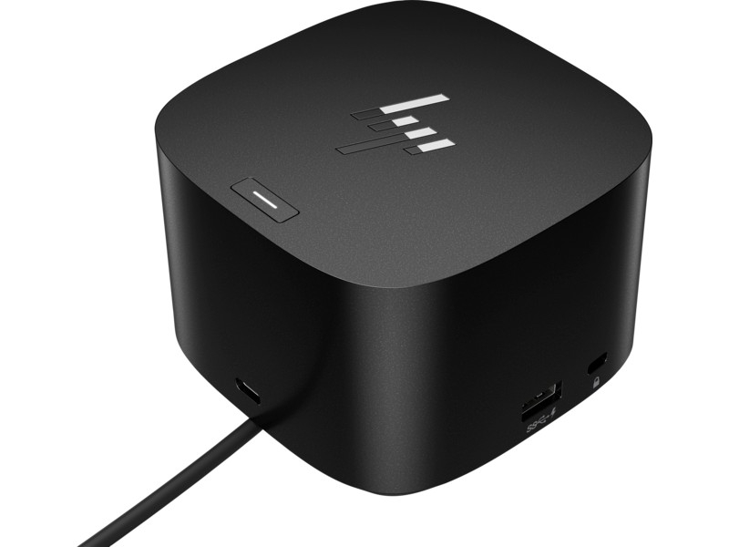 HP Thunderbolt Dock 120W G4- Universal docking with 1 x USB-C 3.2 G2 (Data Only), 4 x USB-A 3.2 G1, 2 x DP, 1 x RJ45, 1 x HDMI, 1 x TB4, 1 x USB-C DP alt mode port, support up to four 4K Displays, Up to 100W power, 0.76 kg. photo 1 HP Thunderbolt Dock 120W G4- Universal docking with 1 x USB-C 3.2 G2 (Data Only), 4 x USB-A 3.2 G1, 2 x DP, 1 x RJ45, 1 x HDMI, 1 x TB4, 1 x USB-C DP alt mode port, support up to four 4K Displays, Up to 100W power, 0.76 kg. photo 1