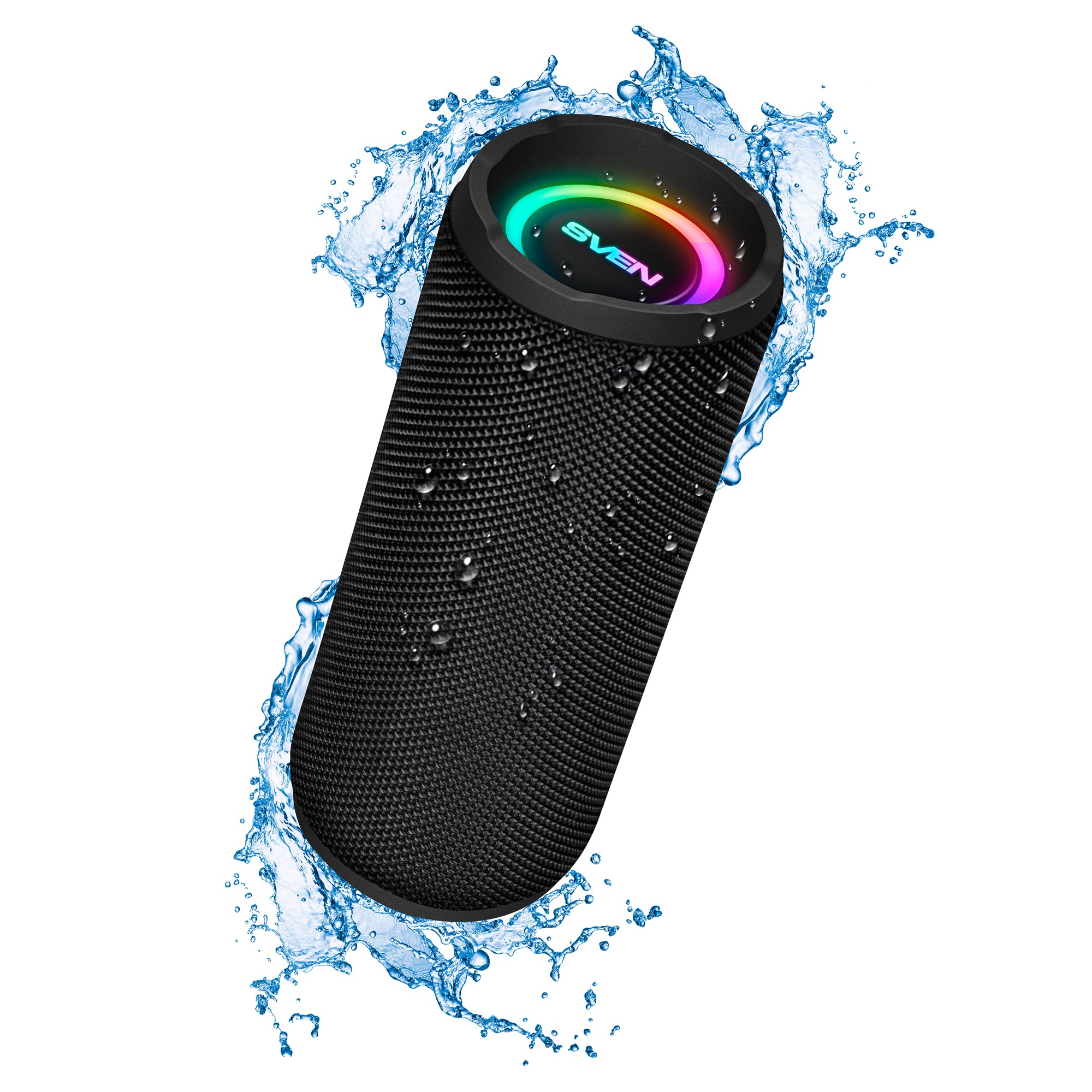 Boxa portabila SVEN PS-160, Black / 12W / Bluetooth / FM / USB / microSD / 1200mA*h photo 1 Boxa portabila SVEN PS-160, Black / 12W / Bluetooth / FM / USB / microSD / 1200mA*h photo 1