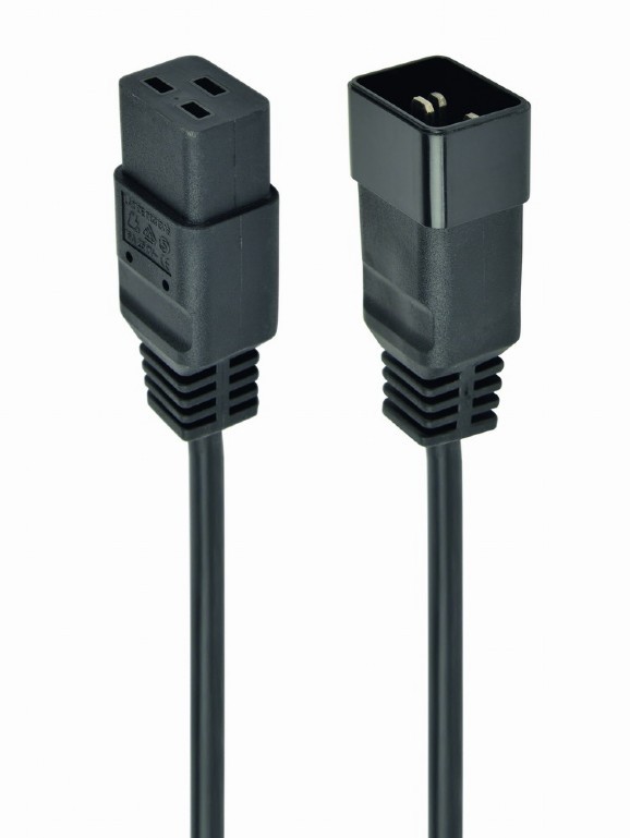 Power Extension cable PC-189-C19 (C19 to C20), 1.5 m photo 1 Power Extension cable PC-189-C19 (C19 to C20), 1.5 m photo 1