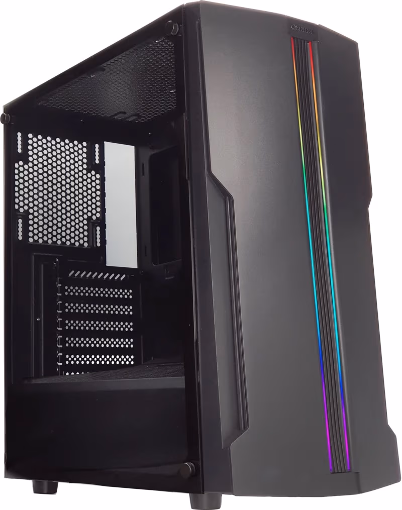 Carcasa XILENCE XILENT BLADE | X512.RGB/ w/oPSU/ Side panel/ ATX/ Black