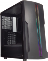 Carcasa XILENCE XILENT BLADE | X512.RGB/ w/oPSU/ Side panel/ ATX/ Black thumbnav 1
