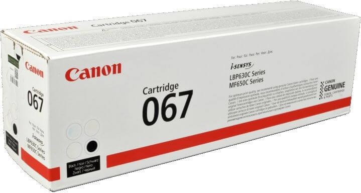Laser Cartridge Canon 067 (5102C002) BK, black (1350 pages) for F651Cw /MF655Cdw /MF657Cdw /LBP631Cw /LBP633Cdw. photo 3
