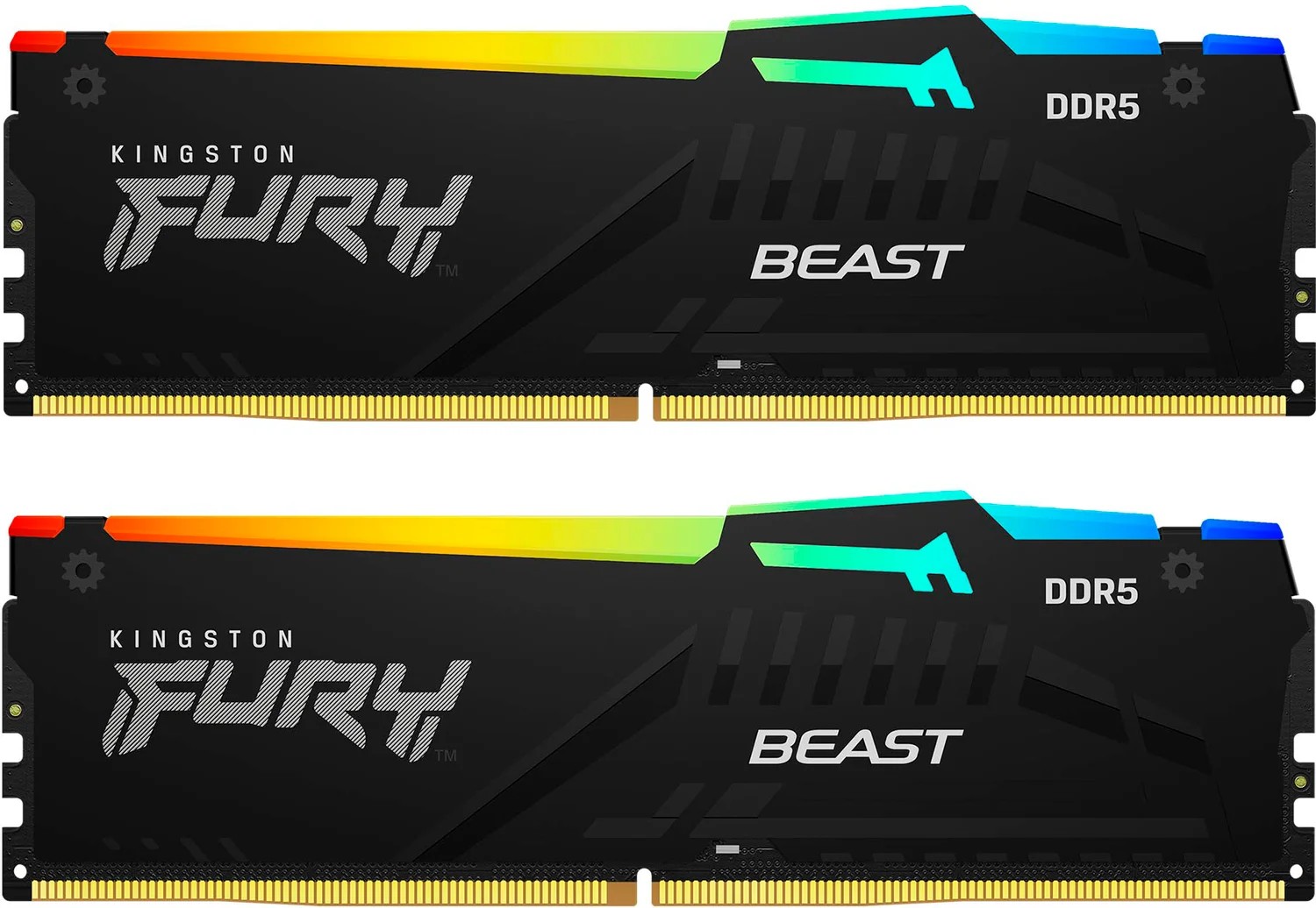 Memorie operativa Kingston FURY® Beast DDR5 RGB 6000 MHz 32GB (Kit of 2*16GB) photo 1