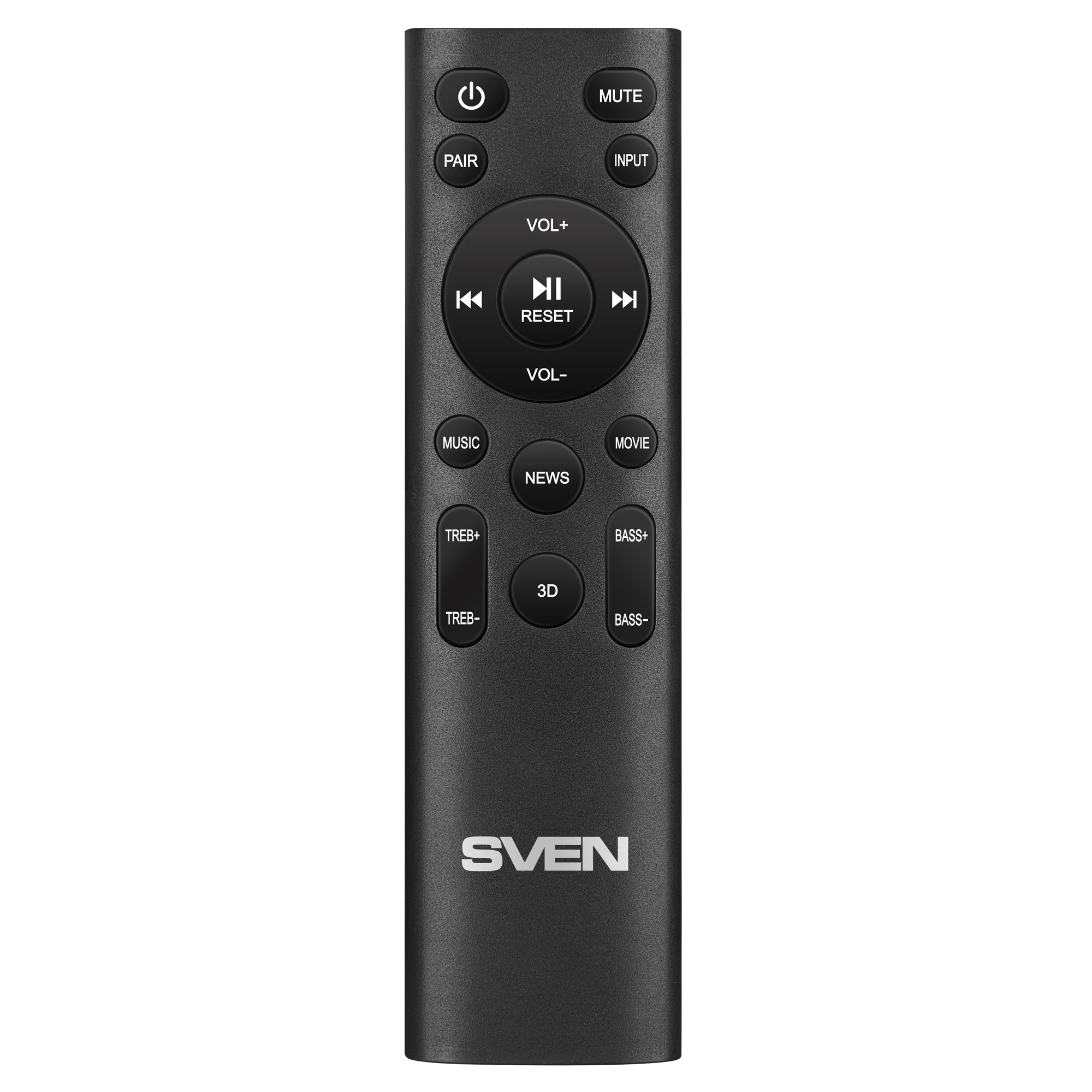 Soundbar cu subwoofer wireless SVEN SB-2400DD Black  / 400W RMS / Bluetooth photo 8