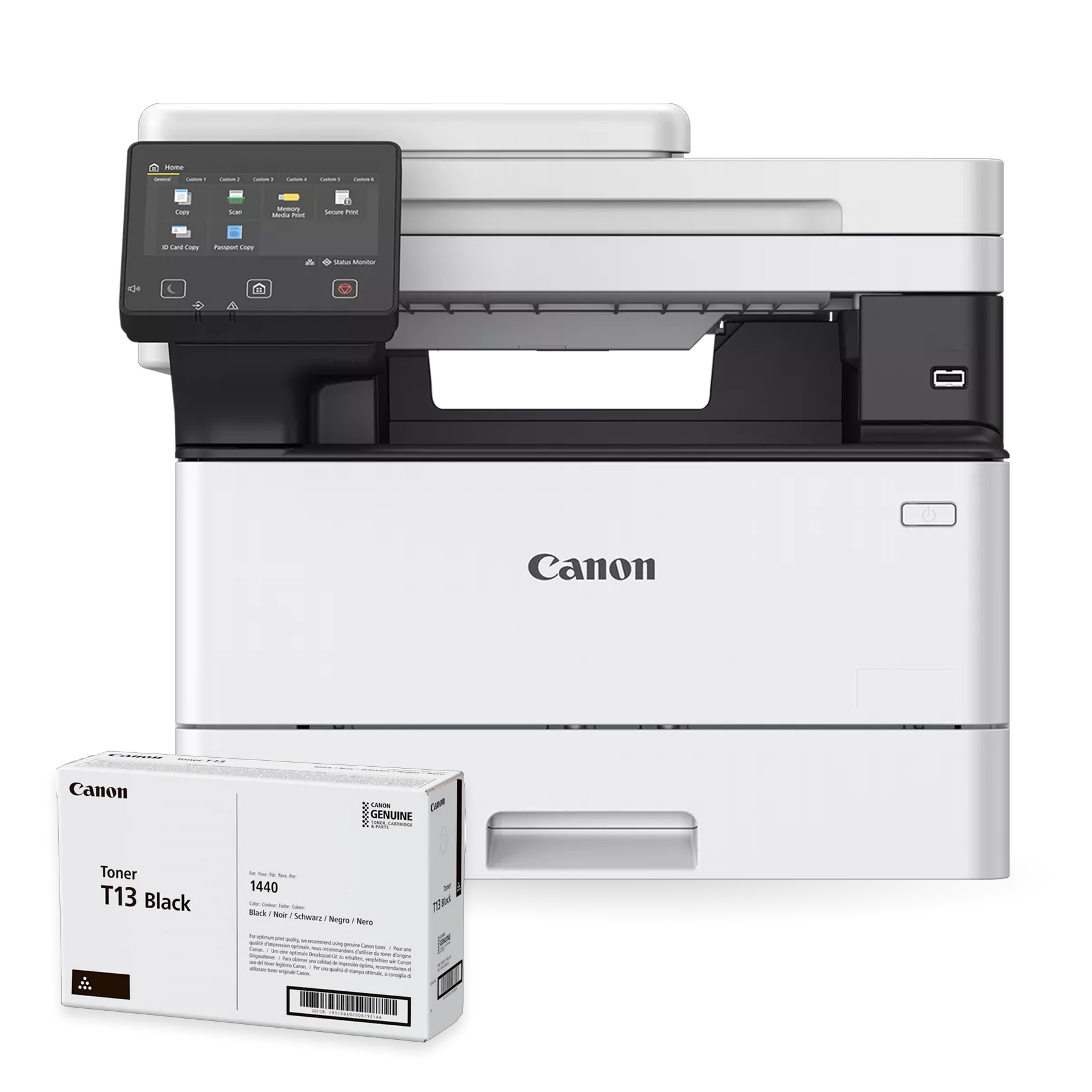 МФУ Canon i-SENSYS X 1440i+T13 toner /  A4 / DADF / Duplex / Wi-Fi / Net photo 1