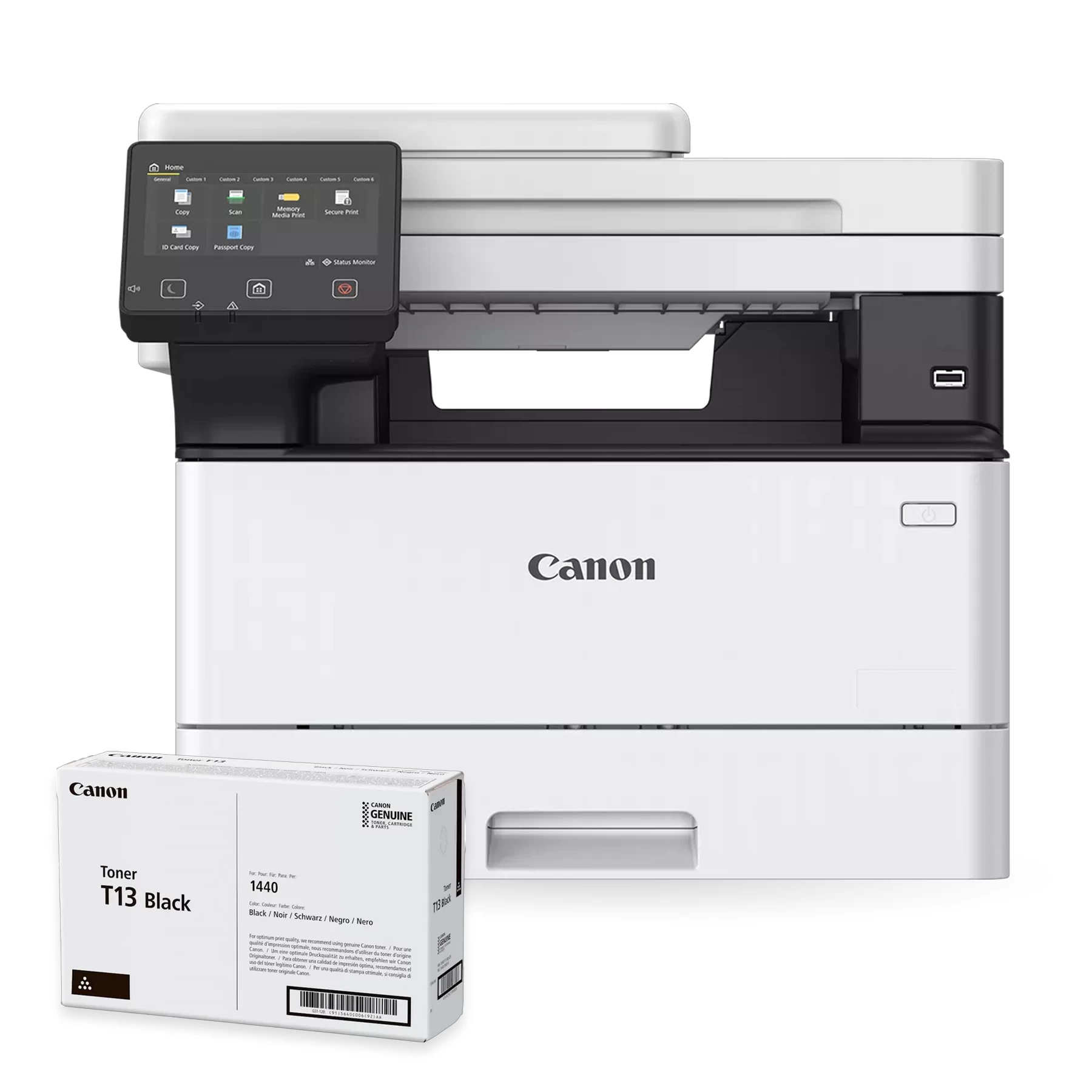 MFD Canon i-SENSYS X 1440i+T13 toner /  A4 / DADF / Duplex / Wi-Fi / Net