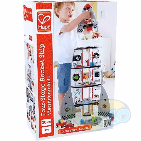 HAPE-FOUR-STAGE ROCKET SHIP