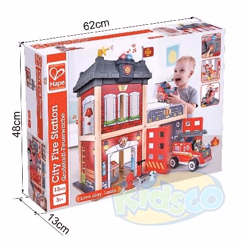 Hape E3023A City Fire Station 