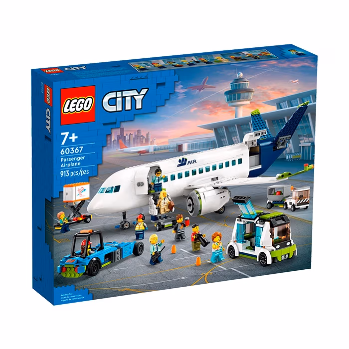 Lego City Пассажирский самолет 60367