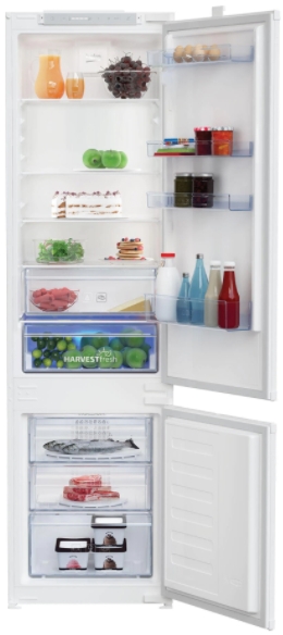 Frigider cu doua usi Beko BCHA306E4SN / 289 l / 193.5 cm / A++ / Alb photo 1