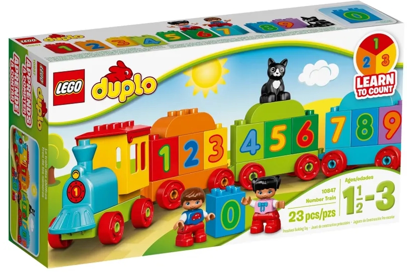 Lego Duplo Number Train 10847 Bomba.MD