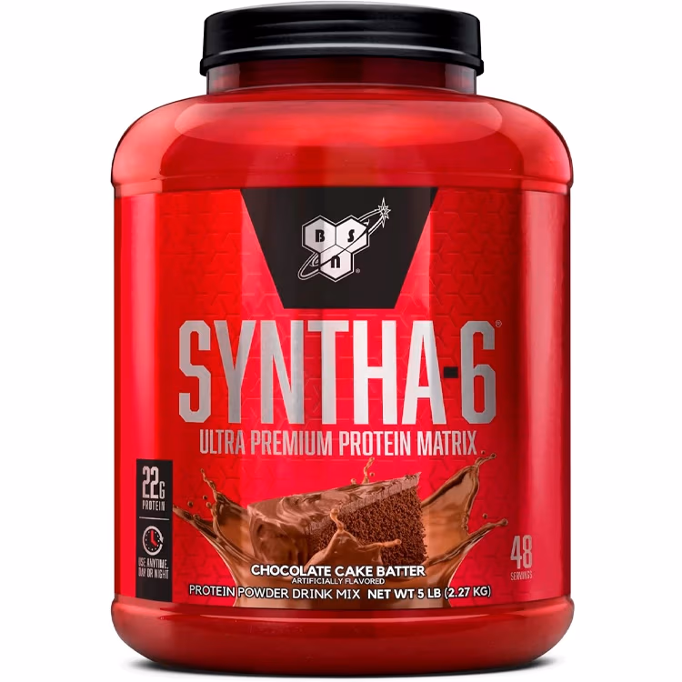 Proteine din zer BSN SYNTHA-6 Ultra Premium Protein Matrix, Chocolate Cake Batter 5lb 