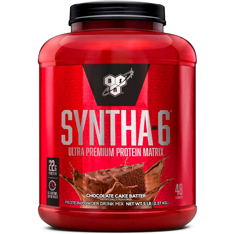 Сывороточный протеин BSN SYNTHA-6 Ultra Premium Protein Matrix, Chocolate Cake Batter 5lb/2.27 кг photo 1 Сывороточный протеин BSN SYNTHA-6 Ultra Premium Protein Matrix, Chocolate Cake Batter 5lb/2.27 кг photo 1