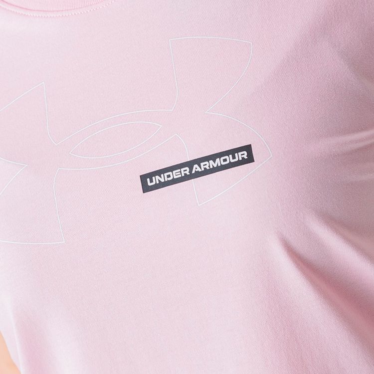 Tricou Under Armour UA Rival Outline SS L Roz Femei photo 2