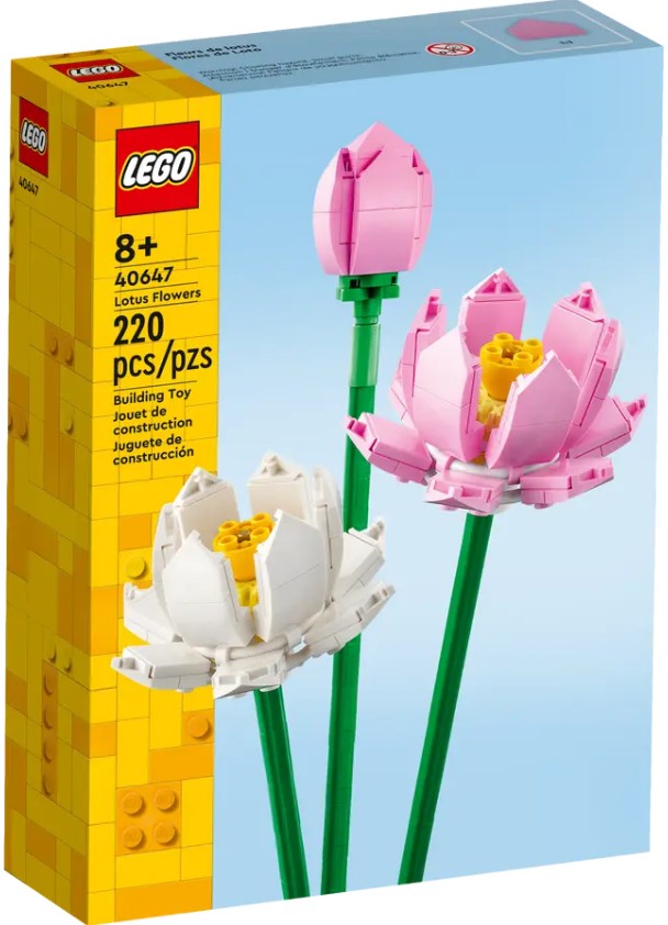 Конструктор Lego Botanical Collection Lotus Flowers 40647  от 8+ лет photo 1