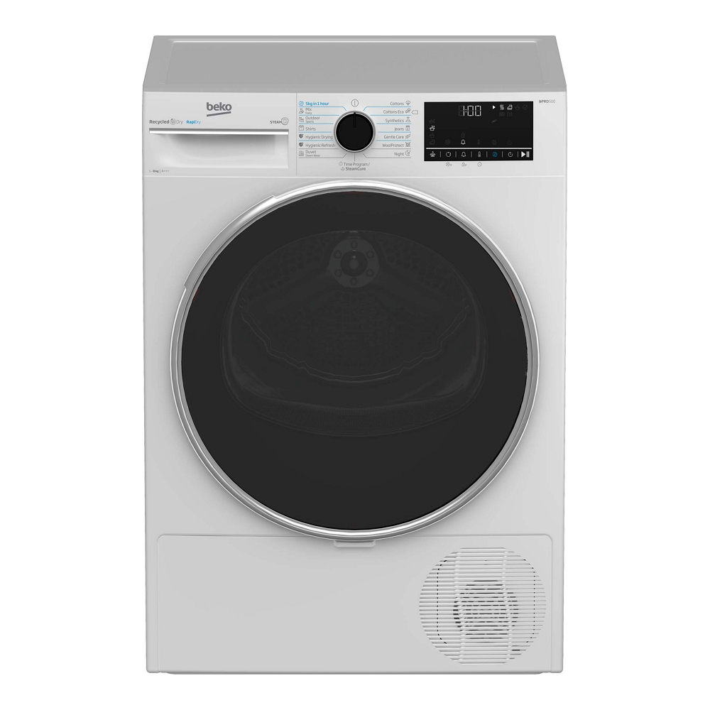 Masina de uscat rufe Beko B5T68247 / 8 kg / A+++ / Alb photo 1