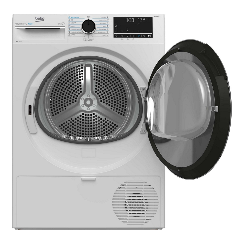 Masina de uscat rufe Beko B5T68247 / 8 kg / A+++ / Alb photo 2