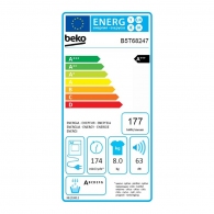 Masina de uscat rufe Beko B5T68247 thumbnav 7
