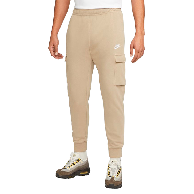 Брюки Nike M NSW CLUB FT CARGO PANT M Бежевый Мужской photo 2