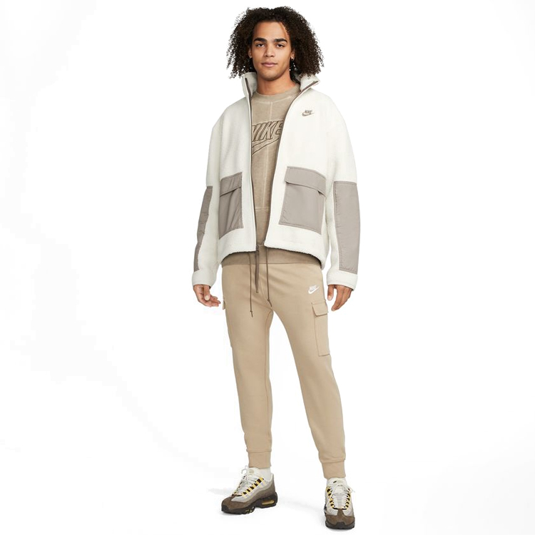 Брюки Nike M NSW CLUB FT CARGO PANT M Бежевый Мужской photo 3
