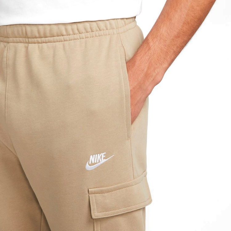 Брюки Nike M NSW CLUB FT CARGO PANT M Бежевый Мужской photo 4
