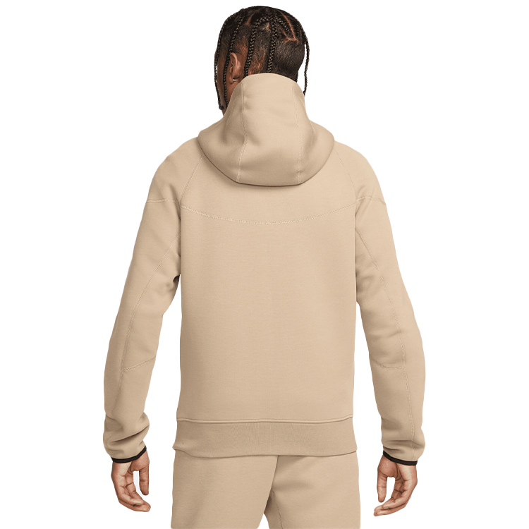Мужская Толстовка Nike M NK TCH FLC FZ WR HOODIE M Бежевый photo 2
