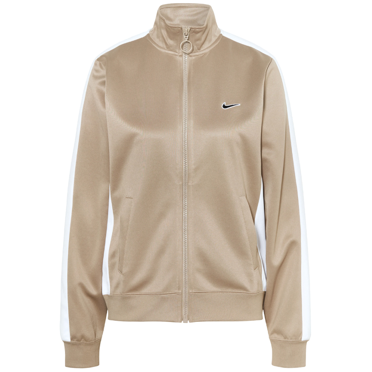 Hanorac Nike W NSW PK JKT SW XS Bej Femei photo 4
