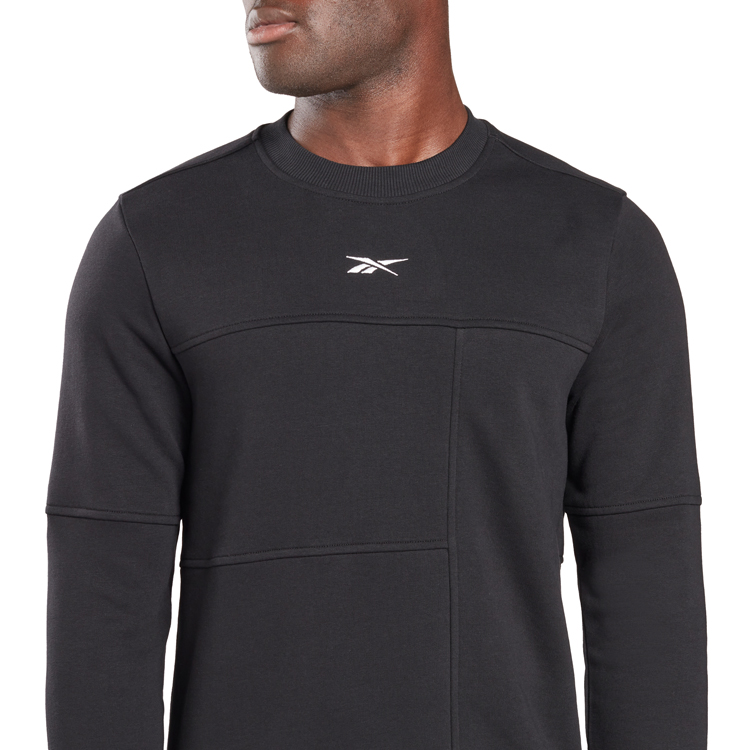 Мужская Толстовка Reebok MYT Minimal Waste C S Черный photo 3