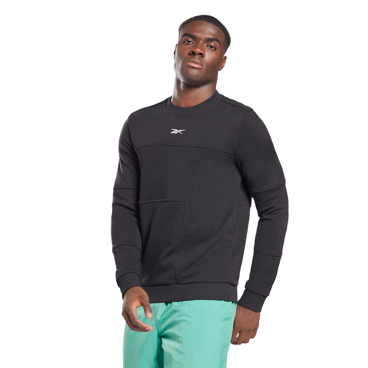 Мужская Толстовка Reebok MYT Minimal Waste C S Черный photo 6