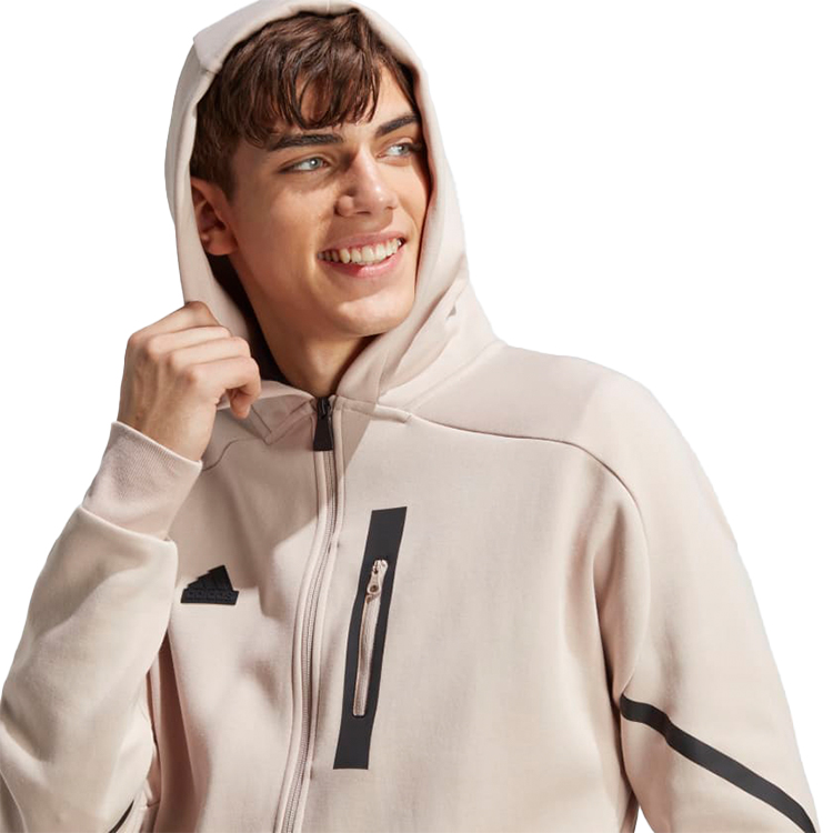 Hanorac pt bărbați Adidas M D4GMDY FZHD 2XL Bej photo 5