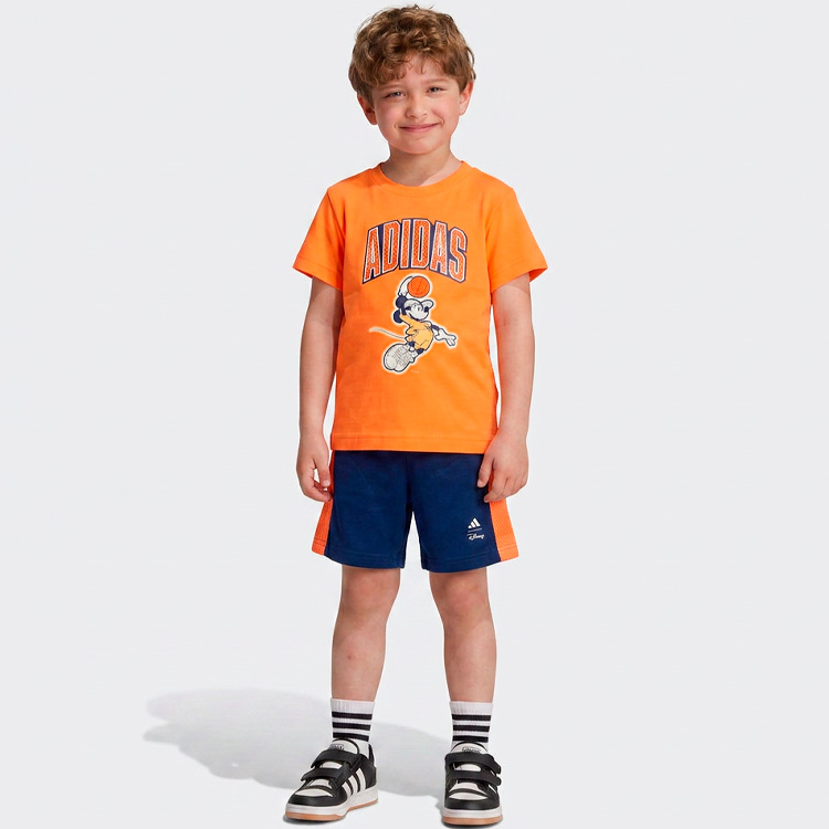 Set tricou + sorti Adidas MICKEY MOUSE T-SHIRT SET