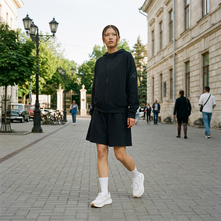 Толстовка Adidas SOFT LUX FULL-ZIP photo 7