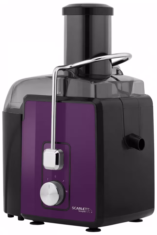 Соковыжималка центробежная Scarlett SCJE50S47, 0.6 л, 1200 Вт, 2 скоростей, Другие цвета 